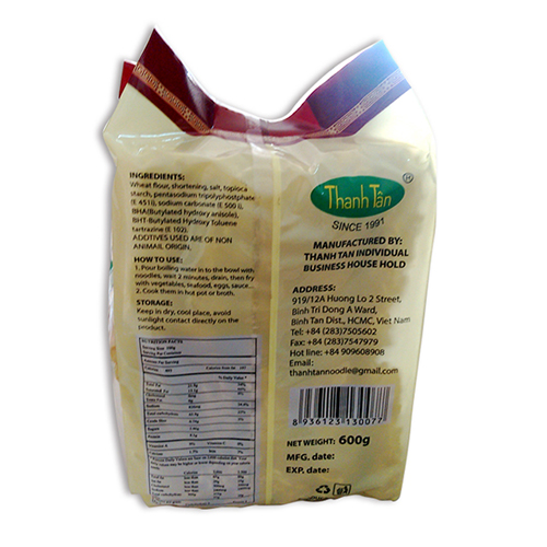Mì xào mì ăn lẩu Thanh Tân- 600g