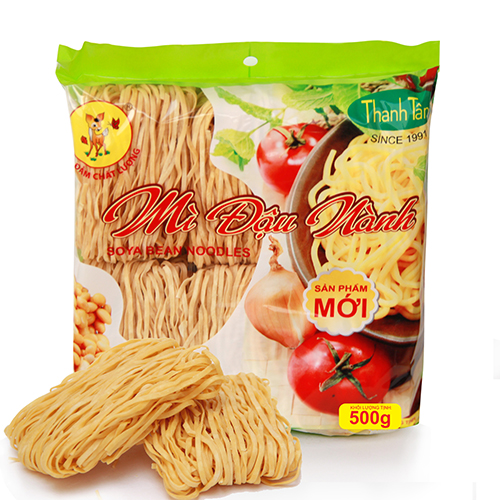 Mì đậu nành Thanh Tân 500g sợi lớn