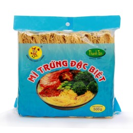 Mì trứng Thanh Tân đặc biệt loại 2 – 500g  sợi nhỏ