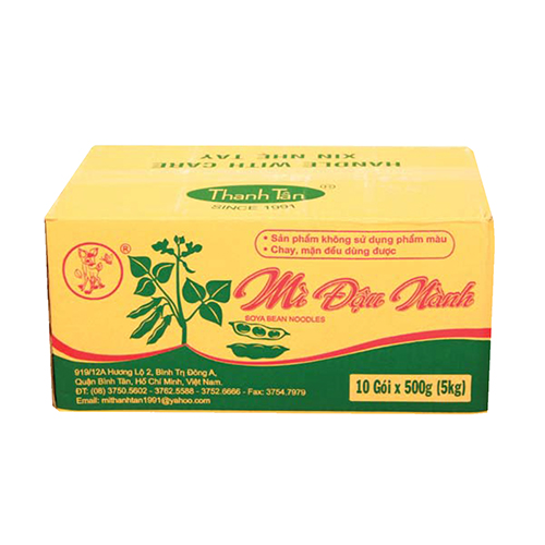 Mì đậu nành Thanh Tân 500g sợi nhỏ